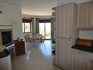 dining area beyond the kitchen